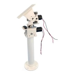 Tracking Monitor Heavy Duty High Torque All Metal DC Dual Axis Pan Tilt Solar