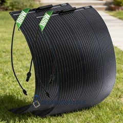 400W (4x100W) 18V Mono Solar Panels for 12/24V System Garden/Yard/RV Off-Grid