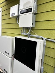 GoodWe 9600A-ES 9.6KW Solar Power System with 20Kwh CATL Batt.(LIP) completed