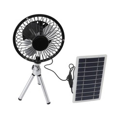 Solar Vent Fan Monocrystalline Silicon Solar Panel Powered Fan With Stand For