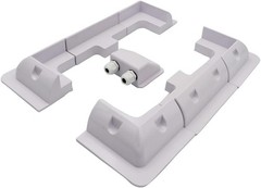 Panel Mounting Brackets ABS Corner Bracket Kit 7PCS, Drill-Free Widely Used on R
