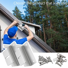 4/8 Solar Panel Z Bracket Mounting Mounts Set Solar Panel RV Boat Roof Wall Flat