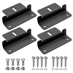 Anbte 4PCS Solar Panel Mounting Z Brackets, Aluminum Solar Panel Mounting Bra…