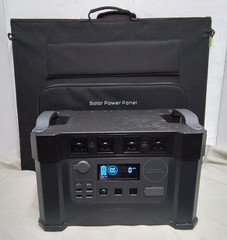ALLPOWERS 2000W Portable Power Station Solar Battery W/ Foldable Solar Panel