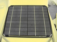 12 watt 6v solar panel RV or boat, robots,projects, mono solar cells battery chg