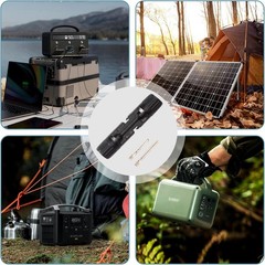 SinLoon 10 Sets Solar Connectors IP67 Waterproof Solar Panel Connectors 1000V 30