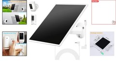 High-Efficiency Waterproof Solar Charger for Ring Cameras