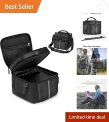 Waterproof Nylon Carrying Case for EF ECOFLOW RIVER 3 Power Station – Travel …