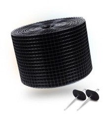 Rotak 8in X 80ft Solar Panel Bird Squirrel 8″x100′ with 50 fastener clips(S)