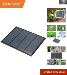 Eco-Friendly 1.5W 12V Solar Panel – Polycrystalline Technology for Versatile Use