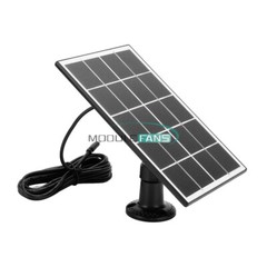 8W 5V Microcrystal Solar Panel with Mounting Brackets Security Camera Water Pump