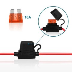 MENTBERY SAE Extension Cable, 2FT 10AWG SAE Battery Connector, Ring Terminal Ha