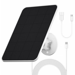 Solar Panel for eufy Camera,Security Camera,4W Solar Panel with Micro USB