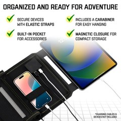 SunJack 15 Watt Foldable IP67 Waterproof ETFE Monocrystalline Solar Panel Cha…