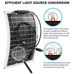 SOECOPO 6000W Solar System Kit,100A Controller, 12V DC to 110V/220V