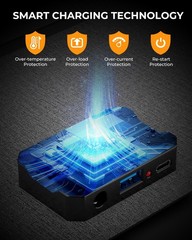 30W Solar Panel Charger YT30 Foldable Solar Panel IP65 Waterproof Solar Charg…