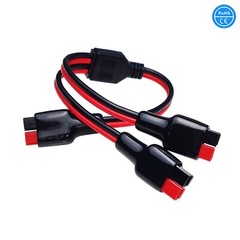 Solar Panel 1 to 2 Splitter Cable for Portable RV Generator Power Station 14AWG