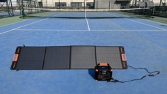 200W Foldable Portable Solar Panel Kit, Waterproof Solar Charger w/ 4 Kickstands
