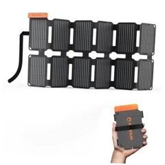 36W Ultra-Portable Solar Panel Charger with Quick Charge, USB-A & USB-C E-36W