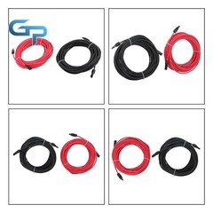 Heavy Duty 20M 4mm² Solar Extension Cable w/M4 Plugs for Panels/Batteries