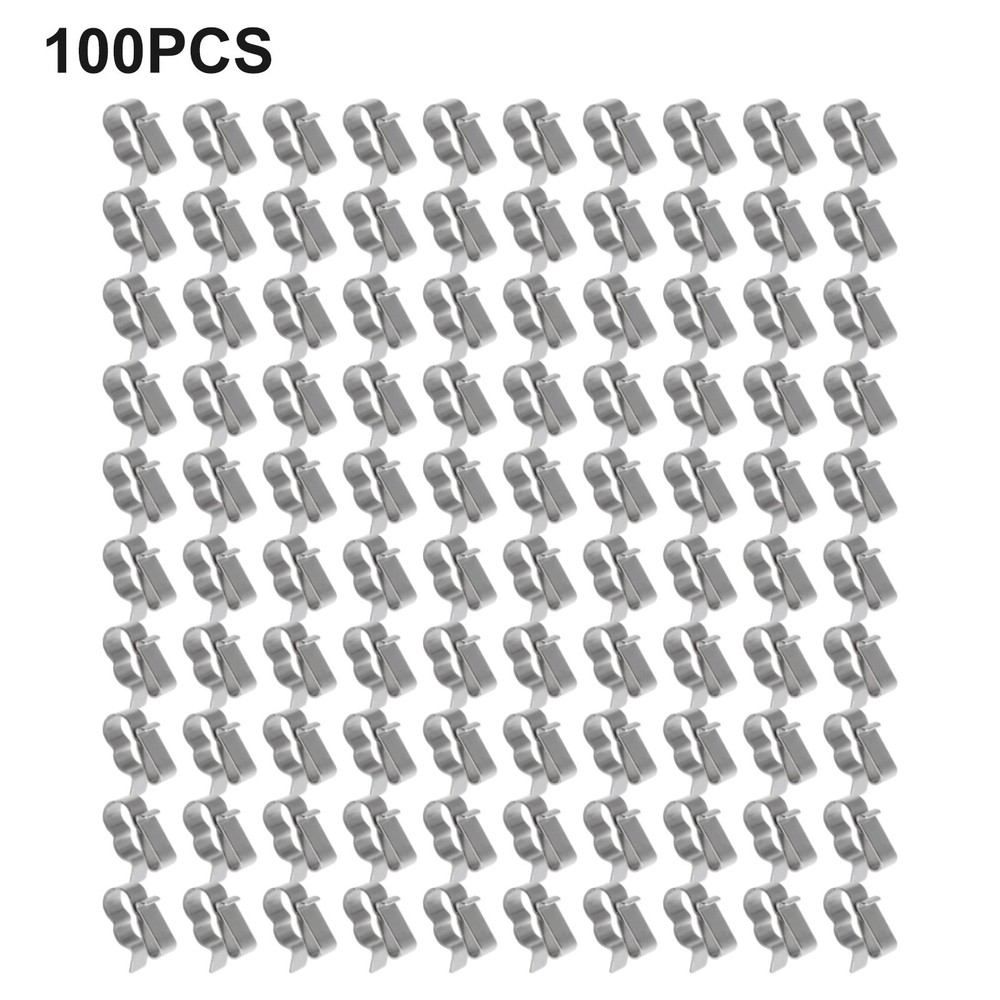 Efficient Wire Arrangement with Convenient Solar Panel Cable Clips 100 Pcs