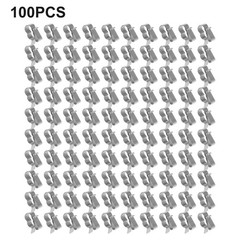 Efficient Wire Arrangement with Convenient Solar Panel Cable Clips 100 Pcs