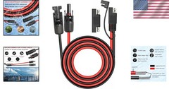 SAE Polarity Reverse Adapter – 20FT Solar Cable