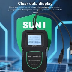 Photovoltaic Panel Tester with LCD Display Solar Tester for Power Measurement