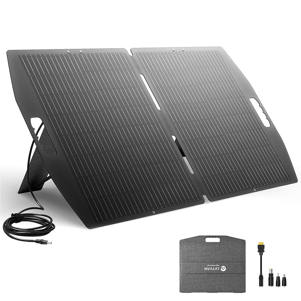 Foldable 100W Solar Panel ETFE IP65 RV Charging