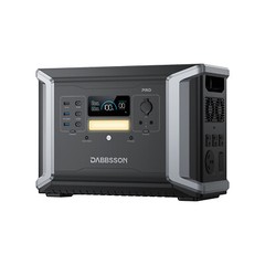 Dabbsson 2150Wh 2400W Power Station LFP Battery Solar Generator for Home Backup