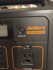 Jackery Portable Power Station Explorer 500 Outdoor Solar Generator Battery Pack
