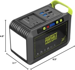 Portable Power Station 88Wh, 120W Surge, Solar Generator 24,000mAh | Power Ba…