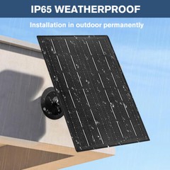 10W 5V USB Solar Panel Charger for Outdoor Rechargeable Battery Security Camera