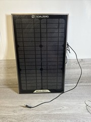 Goal Zero Boulder 15 Solar Panel 15 Watt Solar Panel Camping Travel Untested
