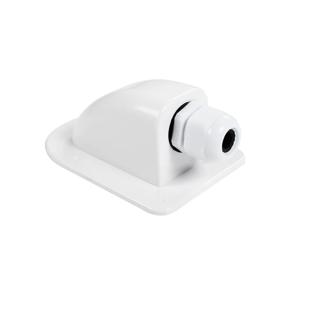 Waterproof ABS Junction Box Solar Panel Roof Sealing Pipe Split Type Double Cabl