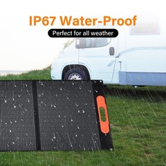 400W Solarpanel 34.2V Tragbar Faltbar Solarmodule für Camping Wohnmobil