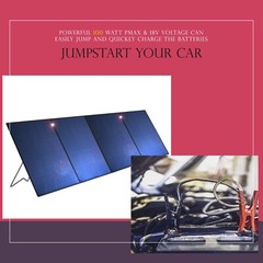 200W Portable Solar Panel Kit Battery Charger Generator Foldable Camping RV Car