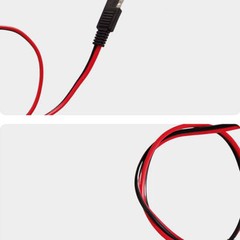 60CM SAE to DC Female Solar Cable 14AWG Battery Charging Cable for Solar Panel