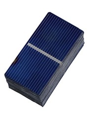 For Solar Panel Array Pack of 100 Polycrystalline Silicon Cells at Low Voltage