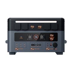 OSCAL Power Station 2400W 1872Wh Solar Generator Home Backup Dual Speakers Y2H9