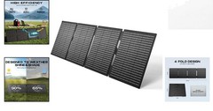 High-Efficiency 100W Solar Panel Charger – Portable & Durable for Outdoor Use