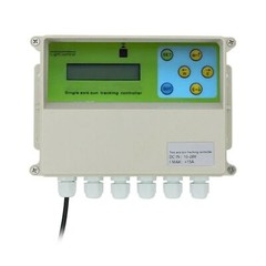 Electronic LCD Solar Tracker Controller W/ Wind Sensor For Solar Panel Tracking