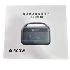 DaranEner 600W/299Wh Portable Power Station Solar Generator Travel Camping Z0F3