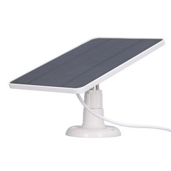 Solar Panel 4W Battery Charger Micro USB Camera Charging Solar Panel White