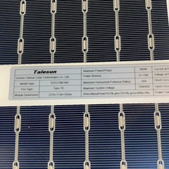 New Talesun 540W Bifacial Monocrystalline Half Cut PERC Solar Panel Module