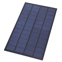 12V 7W Epoxy Solar Panel Charger Battery High Conversion Rate for Lawn Light