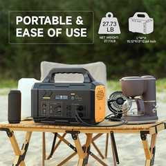 Portable Power Station Solar Generator Unidirectional American standard 1000W