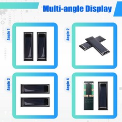10Pcs Solar Panel 0.5V 100mA Solar Cells Photovoltaic panels Module Sun 9854