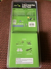SOLAR PANEL Semi Flexible 3W NATURE POWER