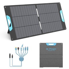 E-POWO Solar Panel Portable 110W 220W for Bluetti Elite 100 V2 Power Station